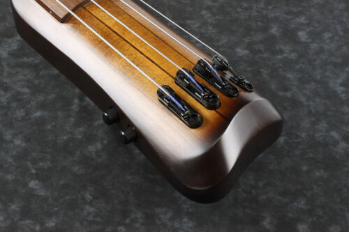 Ibanez Bass Workshop Upright 4-String Bass with Bag and Stand, Mahogany Oil Burst, UB804MOB