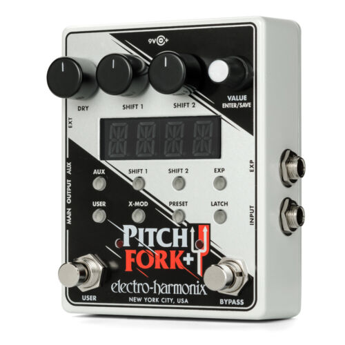 Electro-Harmonix Pitch Fork Plus Polyphonic Pitch Shifter / Harmony Pedal