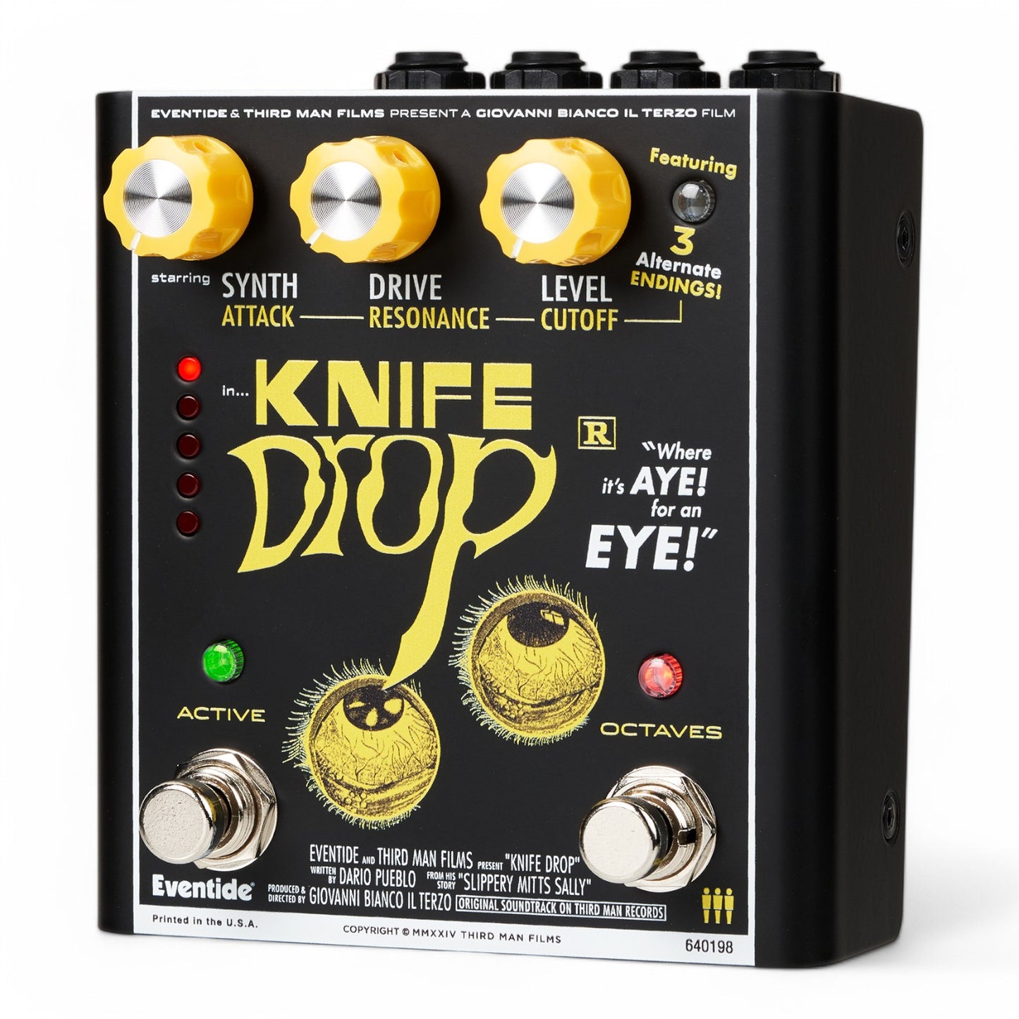 Eventide Knife Drop by Third Man Fuzz Octave Synth