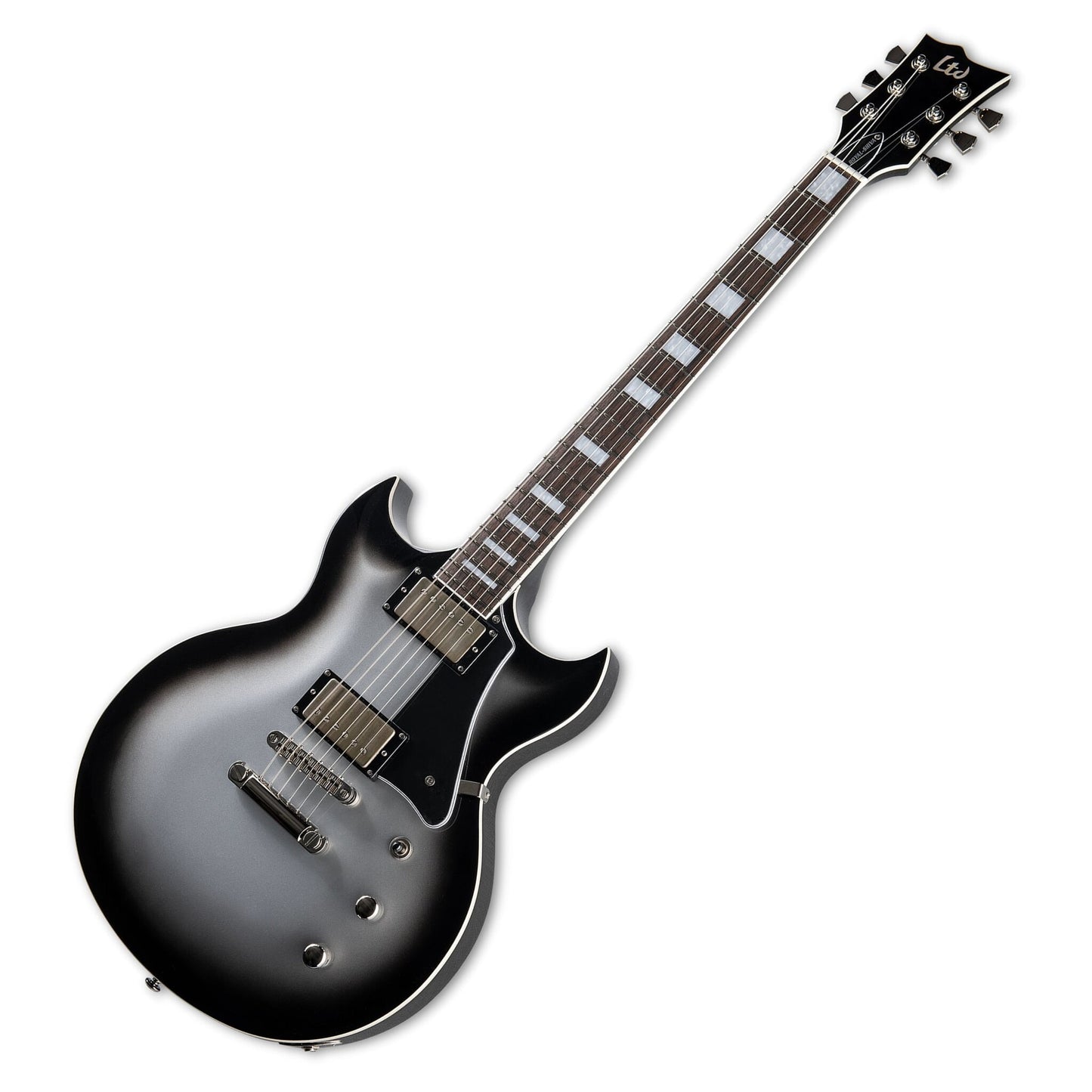 LTD (ESP) Royal Shiva, Silver Sunburst, Bill Kelliher Signature Series, New for 2024 (includes hardshell case)