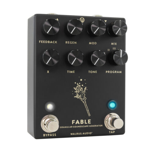 Walrus Audio Fable Granular Soundscape Generator, Black Edition