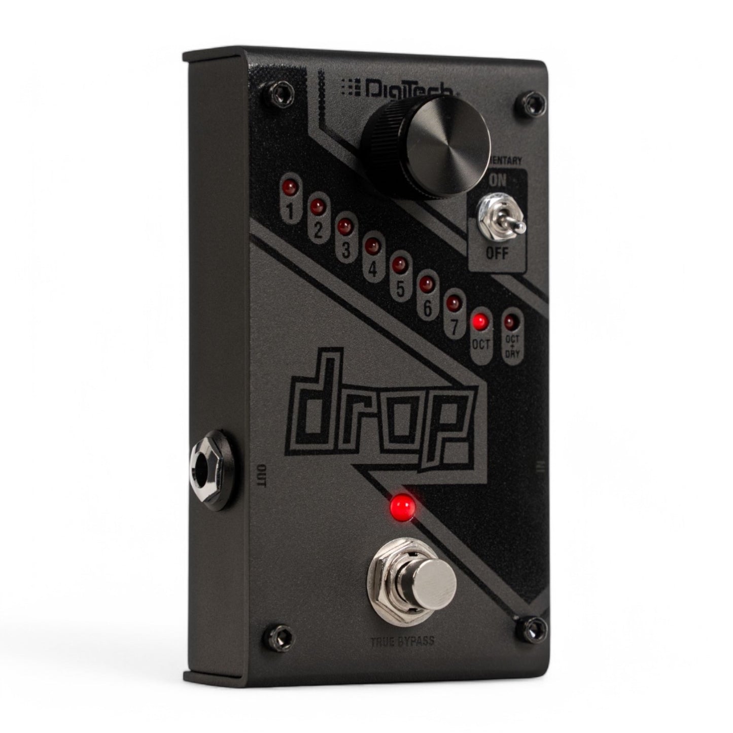 Digitech Drop Polyphonic Drop Tune Pedal, Black (Limited Edition)