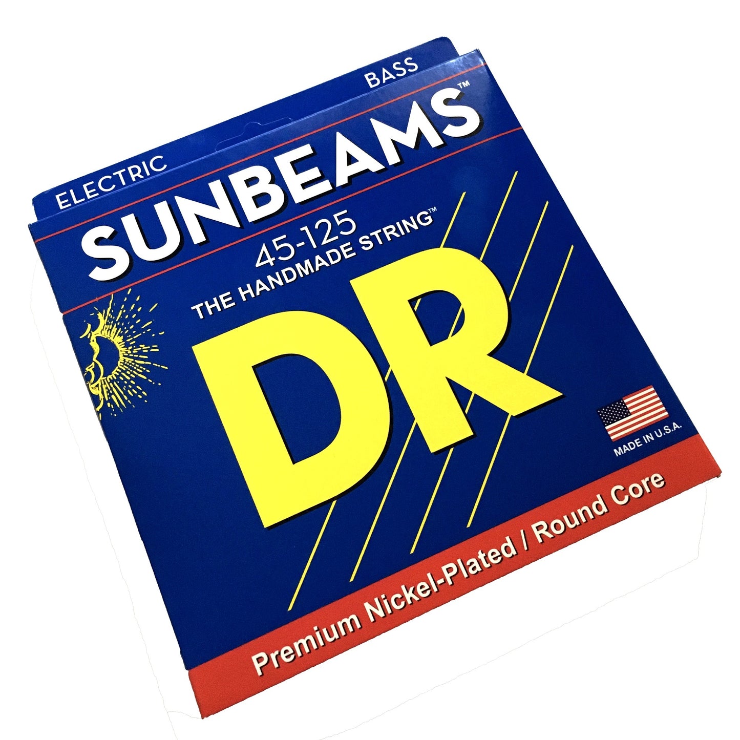 DR Strings NMR5-45 Sunbeams Premium Nickel-Plated Round Core Bass Strings 5-String, 45-125