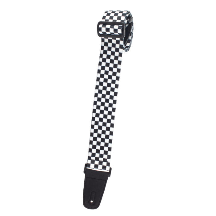 Henry Heller 2" Sublimation Design Strap, Black & White Checkerboard