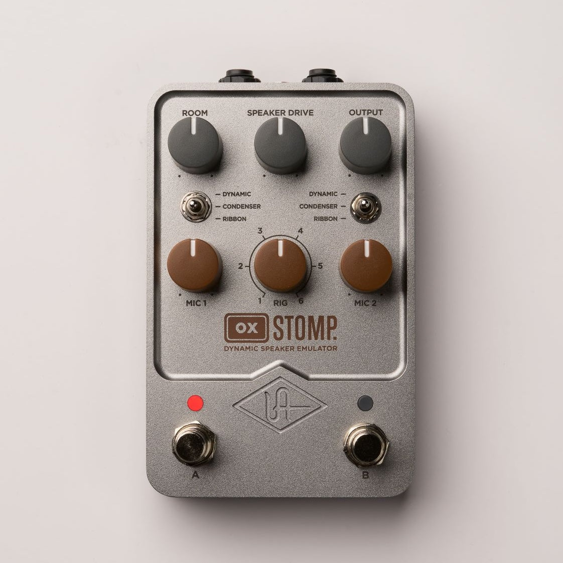 Universal Audio OX Stomp Speaker Emulator Pedal (GPM-OXSTP)