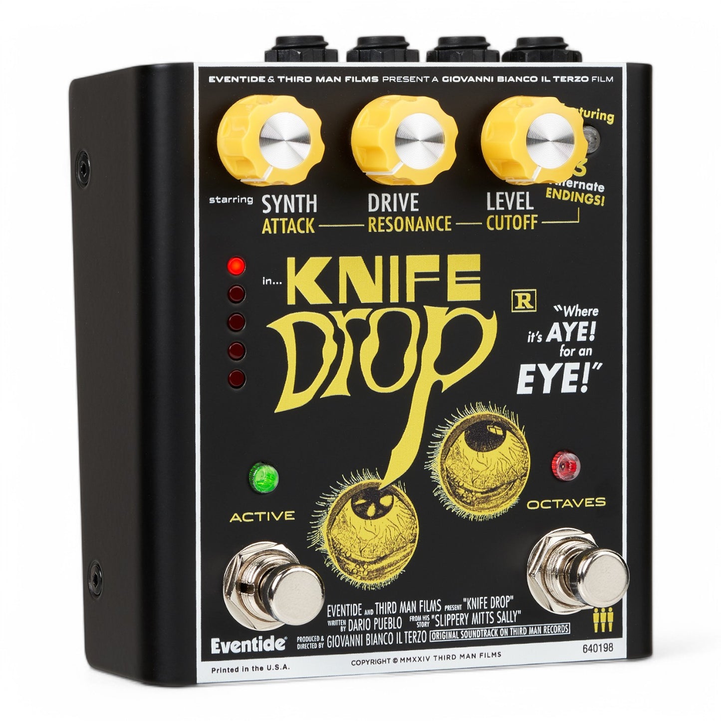 Eventide Knife Drop by Third Man Fuzz Octave Synth