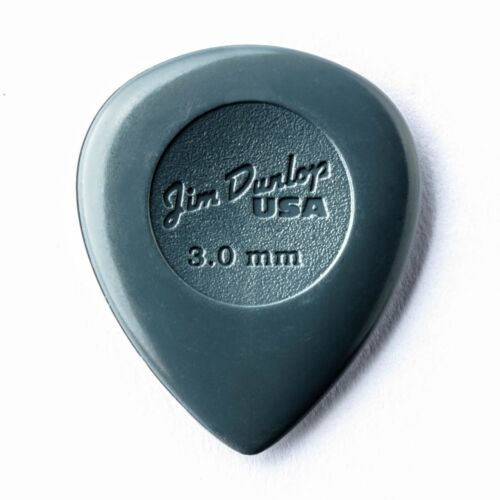 Dunlop Nylon Big Stubby Guitar Pick 3.0MM - 6 Pack (445P3.0 / Dark Gray)