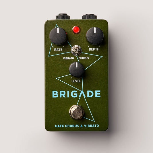 Universal Audio UAFX Brigade Chorus and Vibrato Pedal