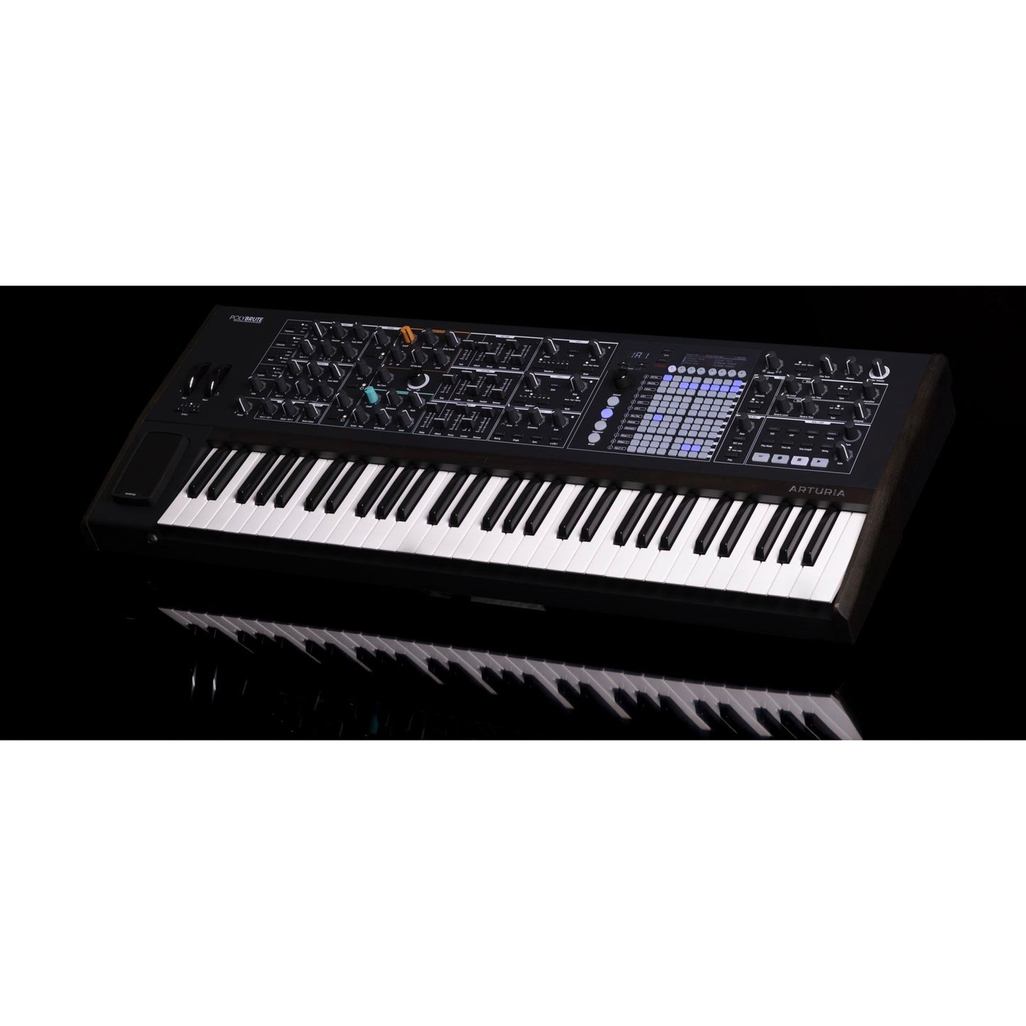 Arturia PolyBrute 6-Voice Polyphonic Morphing Analog Synthesizer - Noir, Limited Edition [DEMO-MINT]