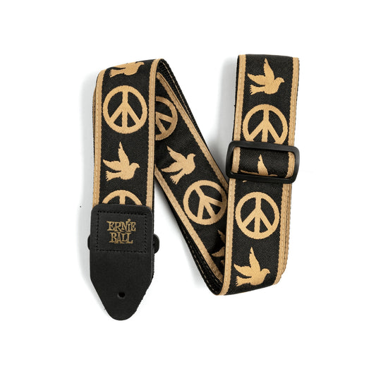 Ernie Ball Peace Love Dove Jacquard Guitar Strap (P04613)