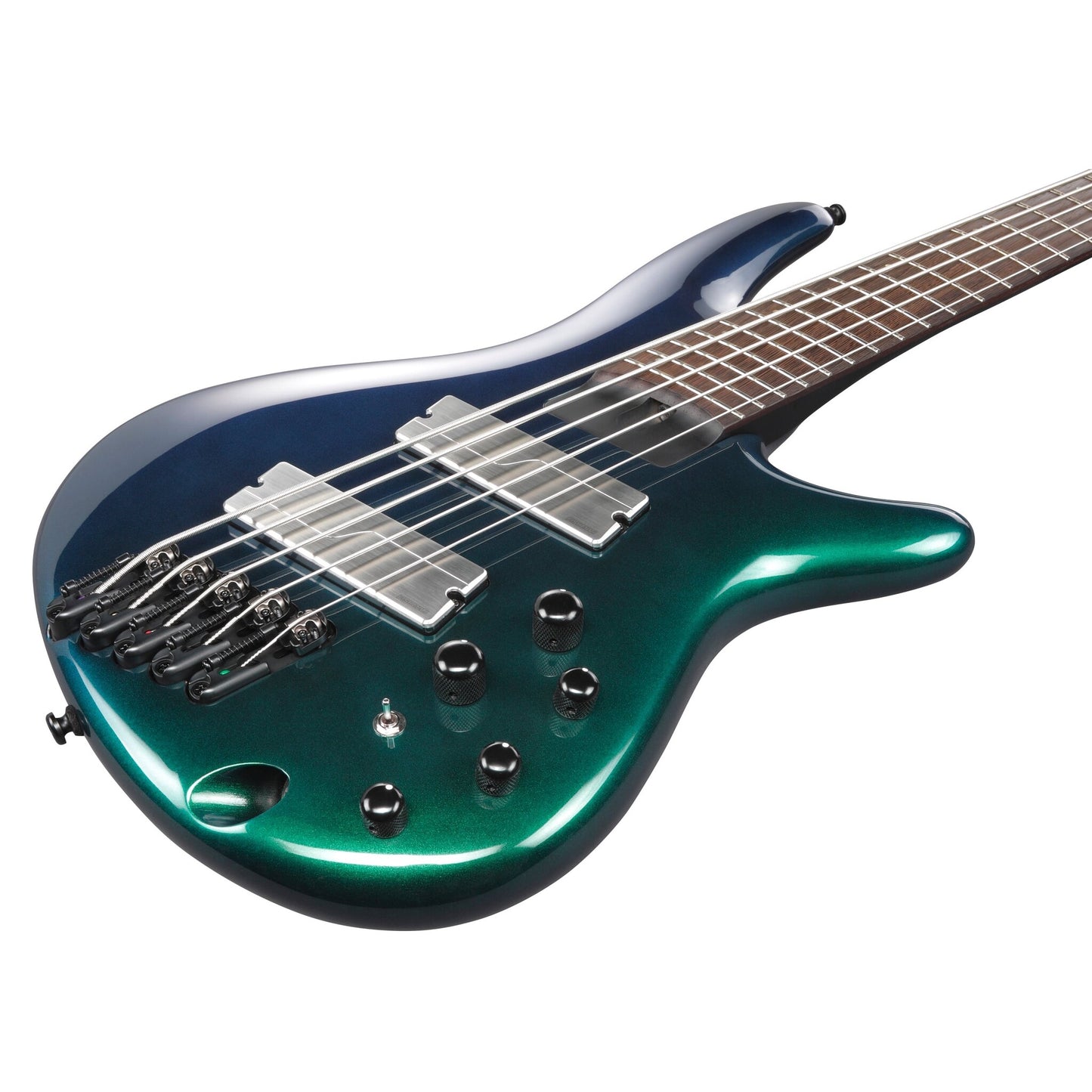Ibanez Bass Workshop SRMS725 Multi-Scale 5-String Bass, Blue Chameleon (BCM, Polychrome), New for 2024