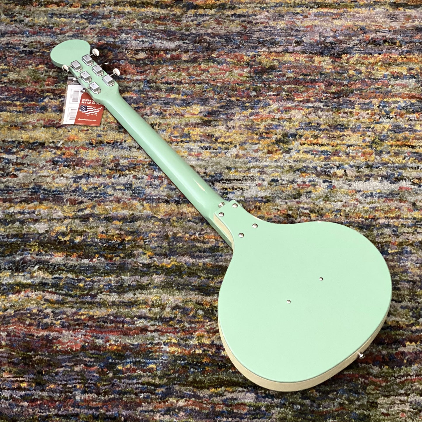 Danelectro Baby Sitar, Vintage Aqua