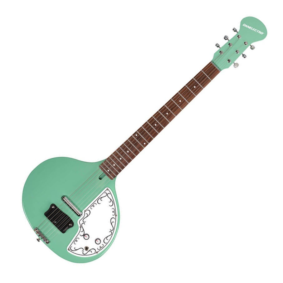 Danelectro Baby Sitar, Vintage Aqua