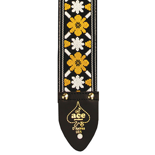 D'Andrea Ace Vintage Reissue Guitar Strap "Rooftop" (Lennon-inspired)