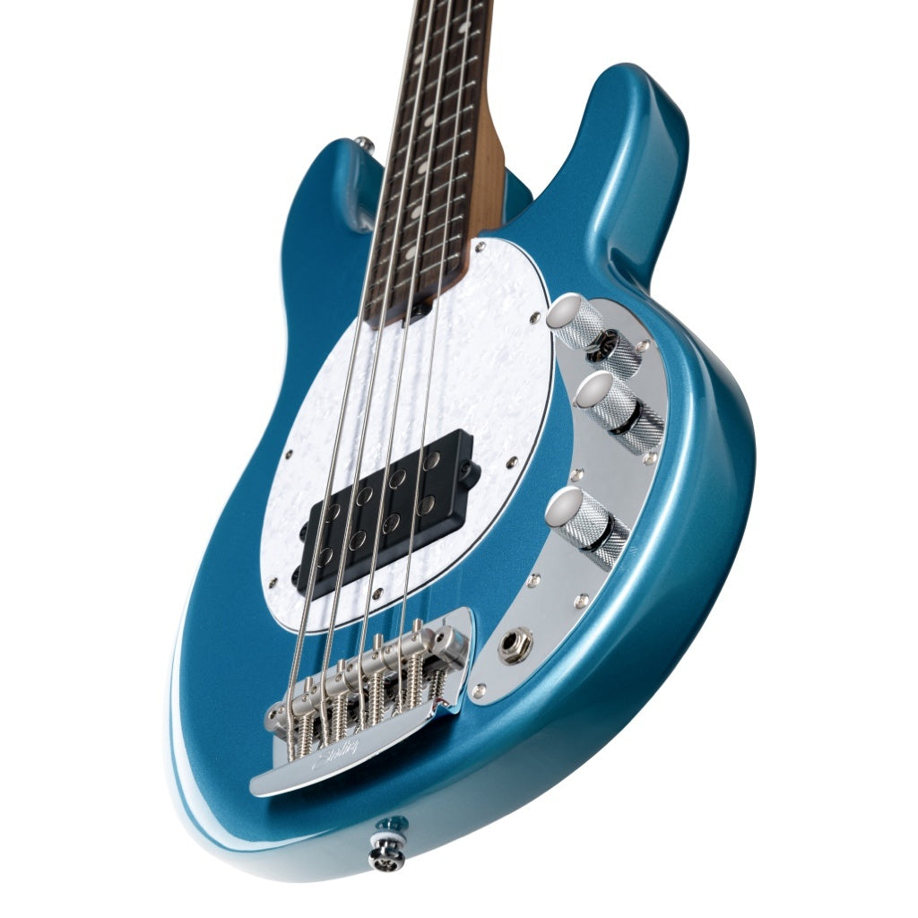 Sterling by Music Man StingRay Short Scale Bass, Toluca Lake Blue