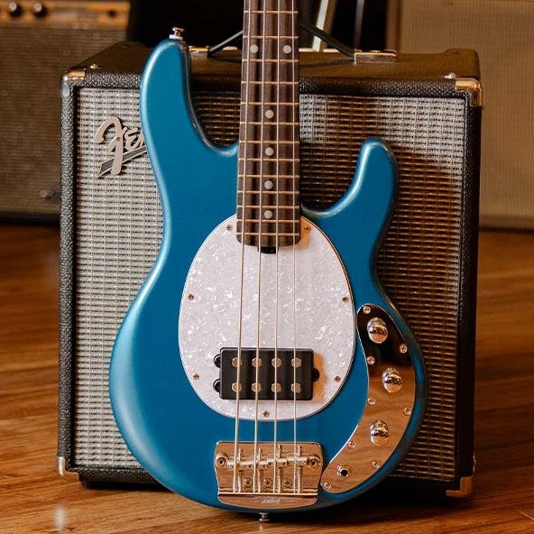 Sterling by Music Man StingRay Short Scale Bass, Toluca Lake Blue