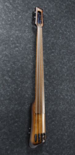 Ibanez Bass Workshop Upright 4-String Bass with Bag and Stand, Mahogany Oil Burst, UB804MOB