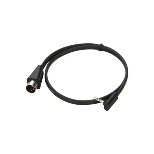 RockBoard Flat MIDI Type A TRS 3.5mm to 5-pin 30 cm (12"), Black