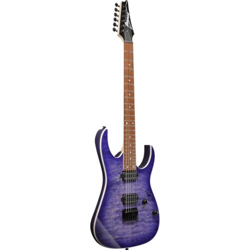 Ibanez RG Standard 6-String Electric Guitar - Cerulean Blue Burst, RG421QMCBB (New for 2024)