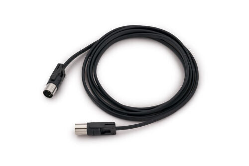 RockBoard FlaX Plug Flat MIDI Cable 200 cm (6 ft), Black