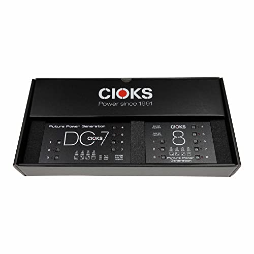 CIOKS SPB Superpower Bundle DC7 and D8E 15 Isolated DC Outlets Pedal Power Supply