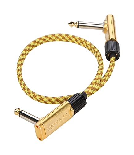 RockBoard Vintage Tweed Series Flat Patch Cable, 30cm, RBO CAB PC F 30 VT