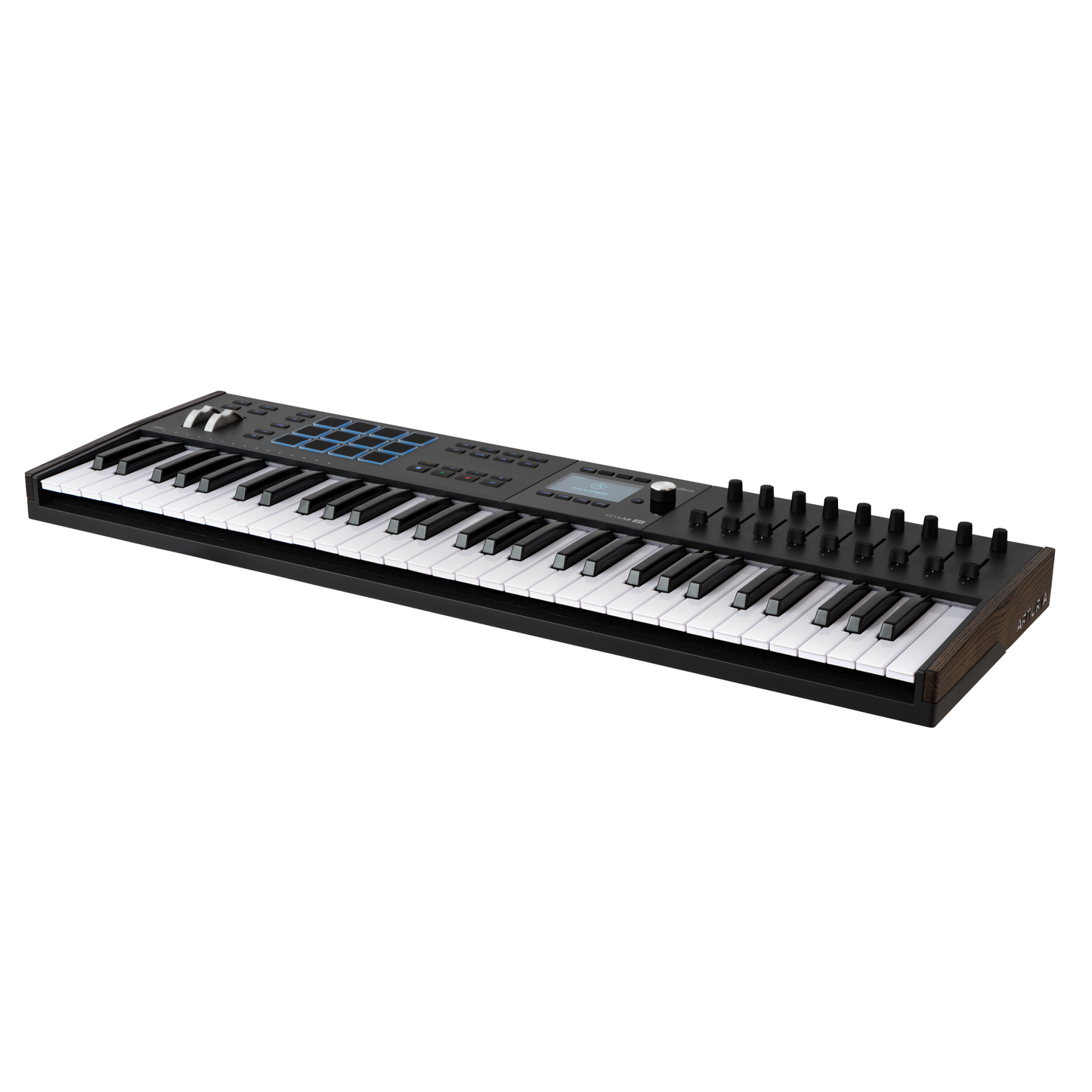 Arturia KeyLab 61 mk3 Black — 61 Key USB MIDI Keyboard Controller with Analog Lab Pro Software Included