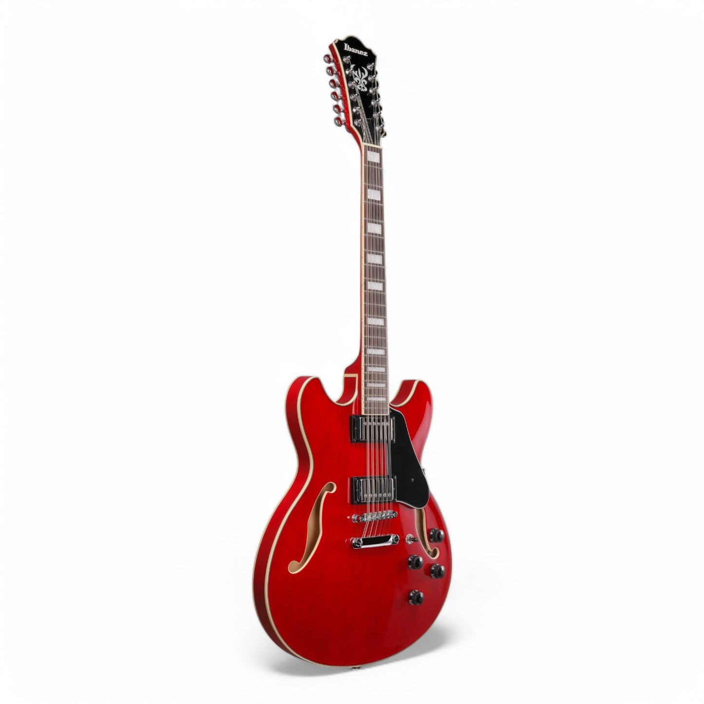 Ibanez Artcore AS7312 Semi-Hollow 12-String - Transparent Cherry Red