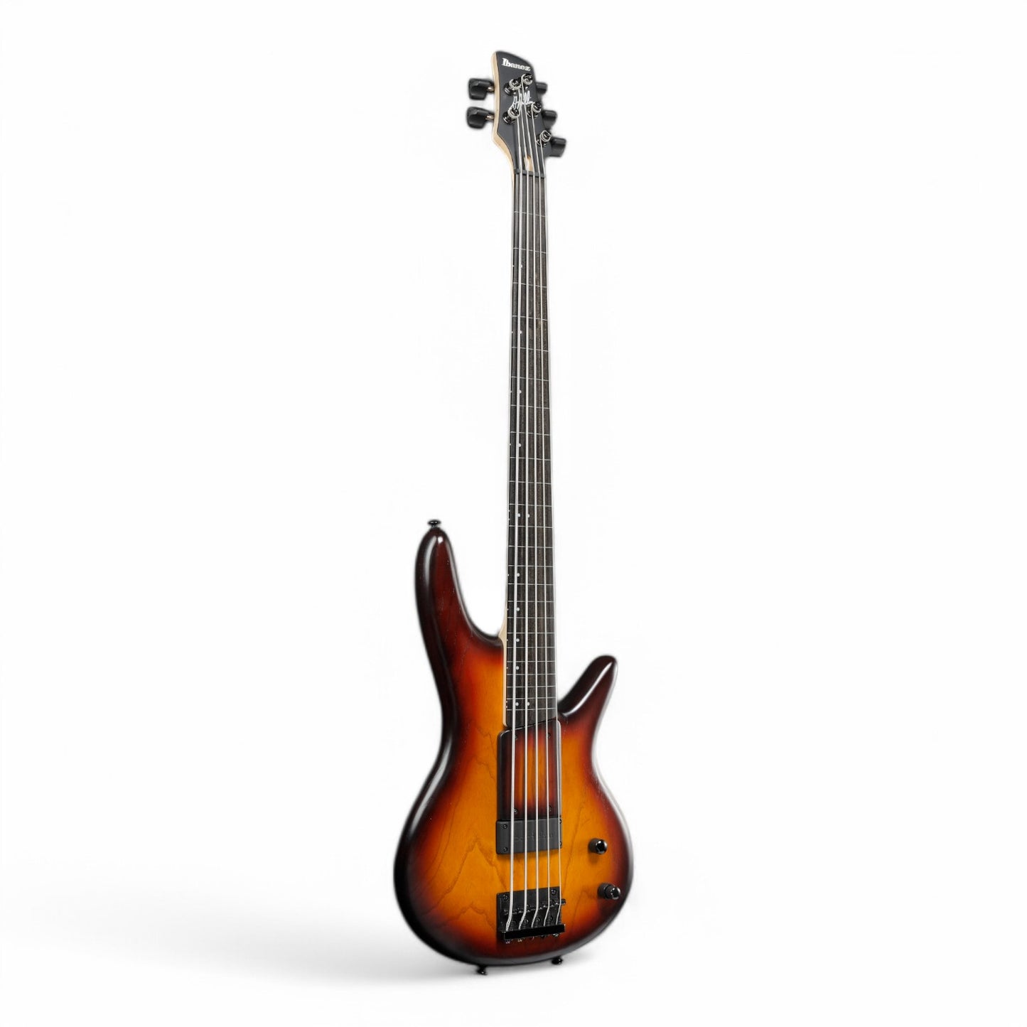 Ibanez Gary Willis Signature GWB205 5-String Fretless (Lined) Bass Guitar - Tequila Sunrise Flat