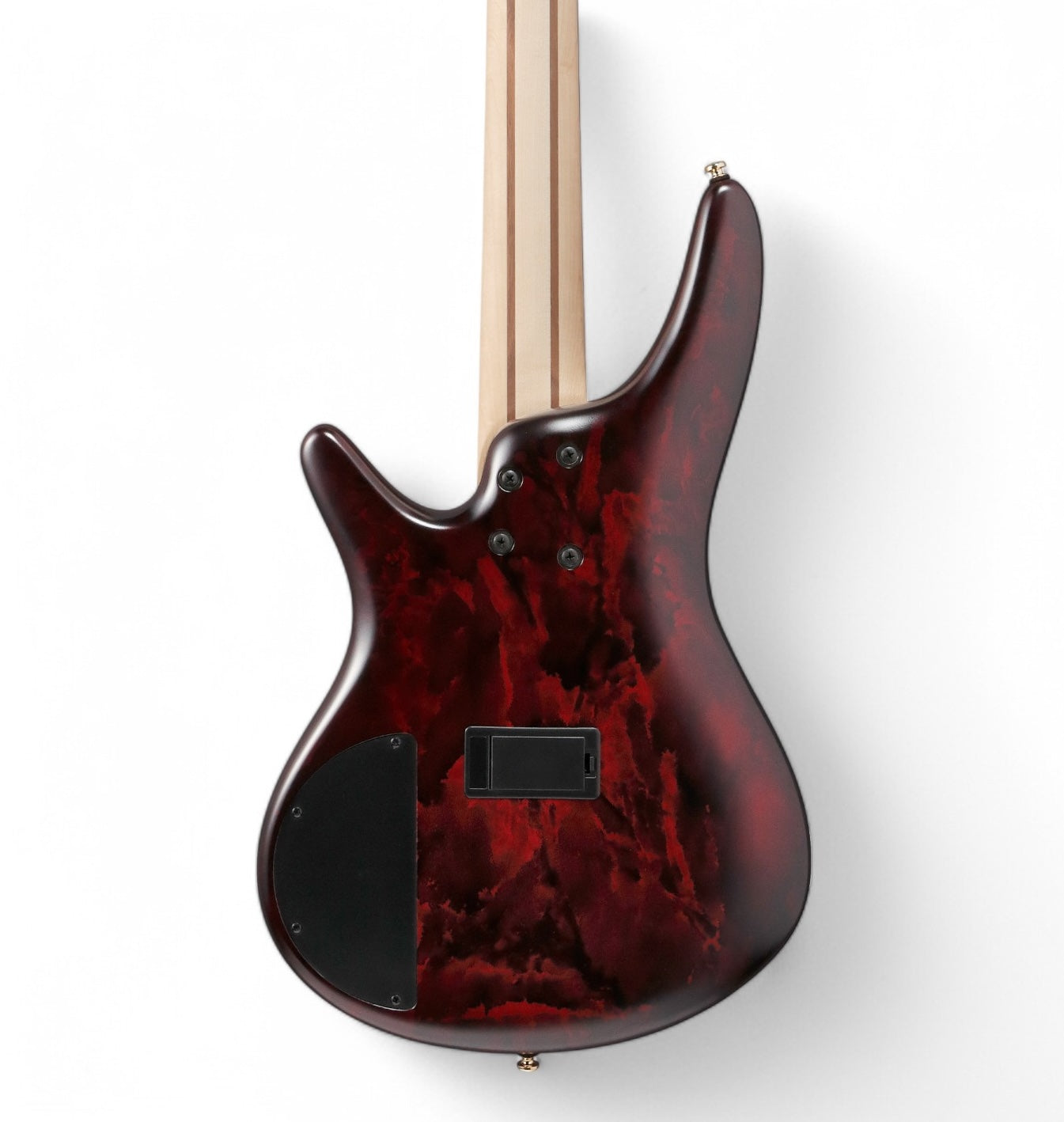 Ibanez SR305EDX Standard 5-String Electric Bass Guitar with PowerSpan Dual Coil Pickups (Wine Red Frozen Matte)