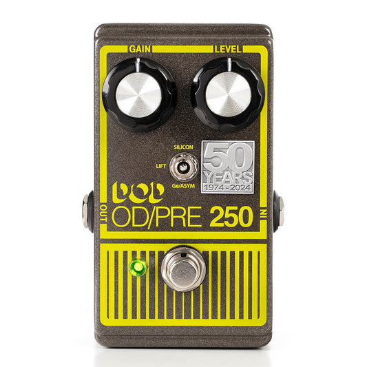 DOD Overdrive Preamp 250 Distortion and Boost (50th Anniversary Edition)