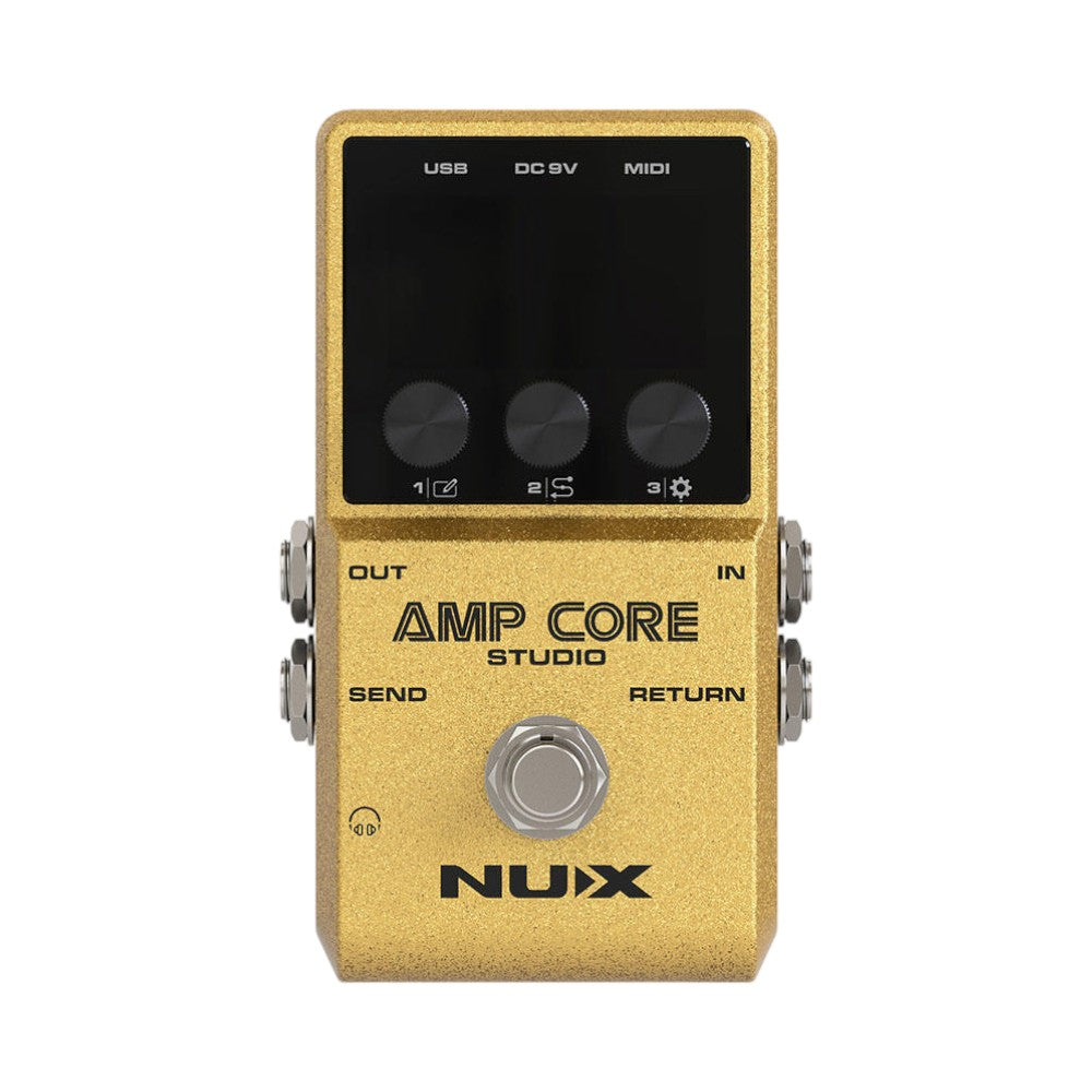 NUX Amp Core Studio Amp Modeling Pedal with 26 legendary amp models – Z ...