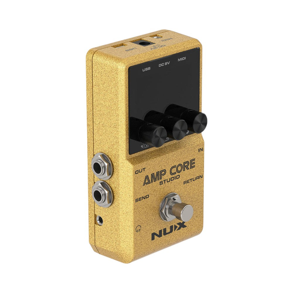 javascript & Images High Quality Grahic NUX Amp Core Studio Amp Modeling Pedal with 26 legendary amp models – Z ...