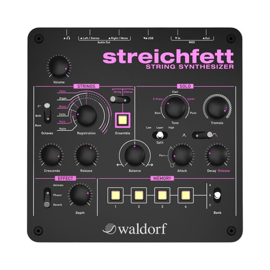 Waldorf Streichfett String Synthesizer Desktop Module