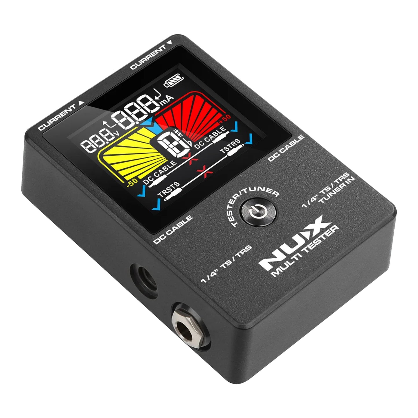 NUX NMT-1 Multi-Tester Rechargeable Patch and Power Cable Tester and Tuner