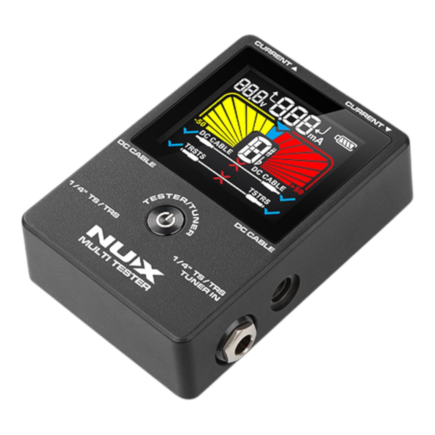NUX NMT-1 Multi-Tester Rechargeable Patch and Power Cable Tester and Tuner