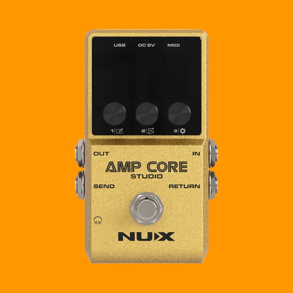 [USED] NUX Amp Core Studio Amp Modeling Pedal with 26 legendary amp models