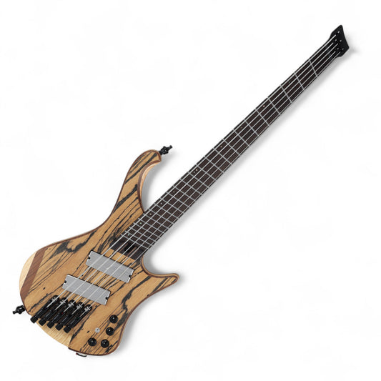 Ibanez EHB1675MSNTF EHB Ergonomic Headless Bass 5-String Multiscale, w/Bag - Natural Flat