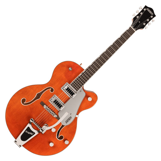 Gretsch G5420T Electromatic Classic Hollow Body Electric Guitar w/Bigsby, Laurel Fingerboard, Orange Stain