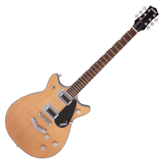 Gretsch G5222 Electromatic Double Jet BT Electric Guitar, Laurel Fingerboard, Aged Natural