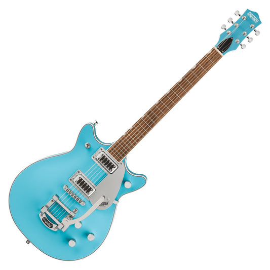 Gretsch G5232T Electromatic Double Jet FT Electric Guitar w/Bigsby, Laurel Fingerboard, Kailani Blue