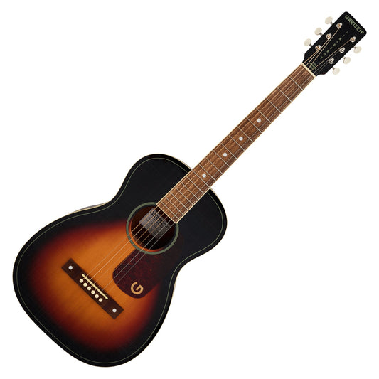 Gretsch Jim Dandy Parlor LTD Solid Top Acoustic Guitar, Walnut Fingerboard, Heritage Burst