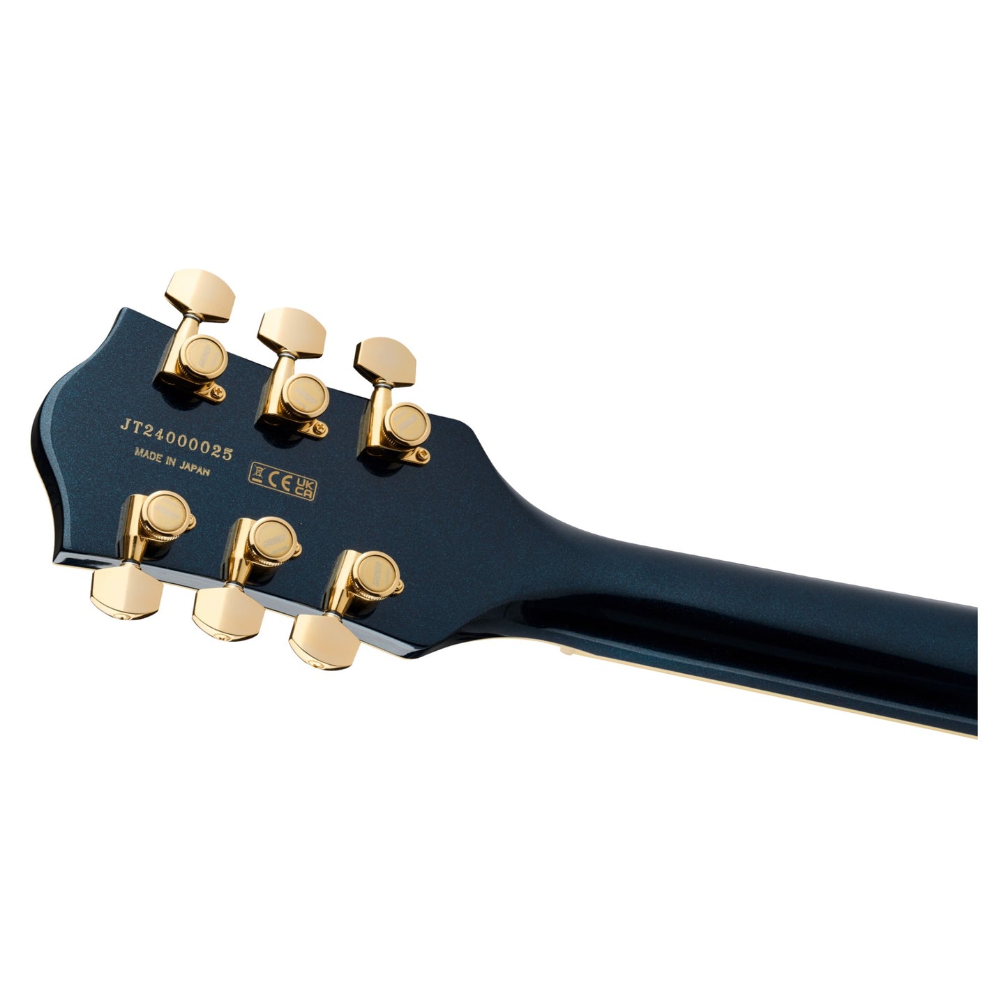 Gretsch Broadkaster Jr LX Center Block Electric Guitar w/Bigsby, Ebony Fingerboard, Midnight Sapphire
