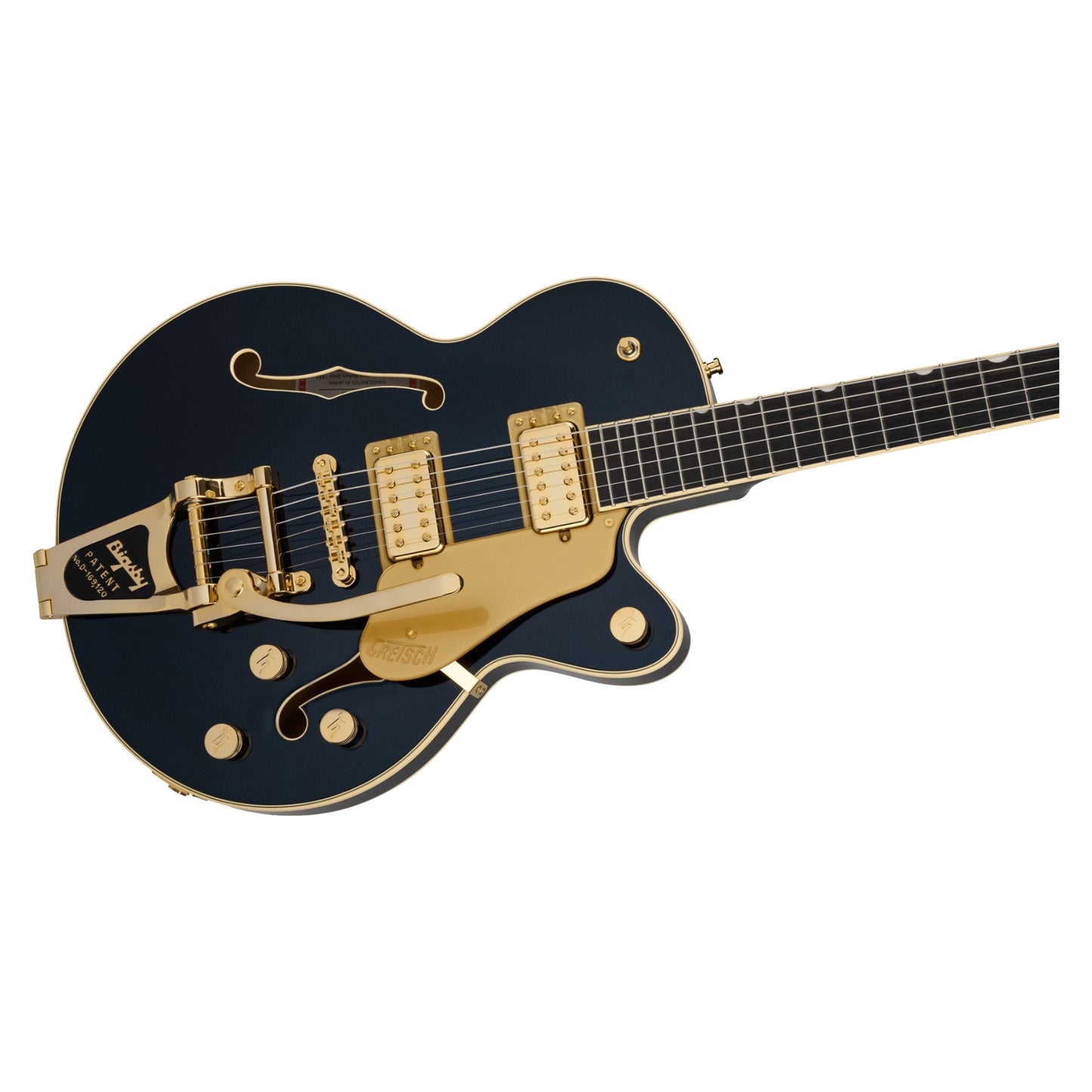 Gretsch Broadkaster Jr LX Center Block Electric Guitar w/Bigsby, Ebony Fingerboard, Midnight Sapphire