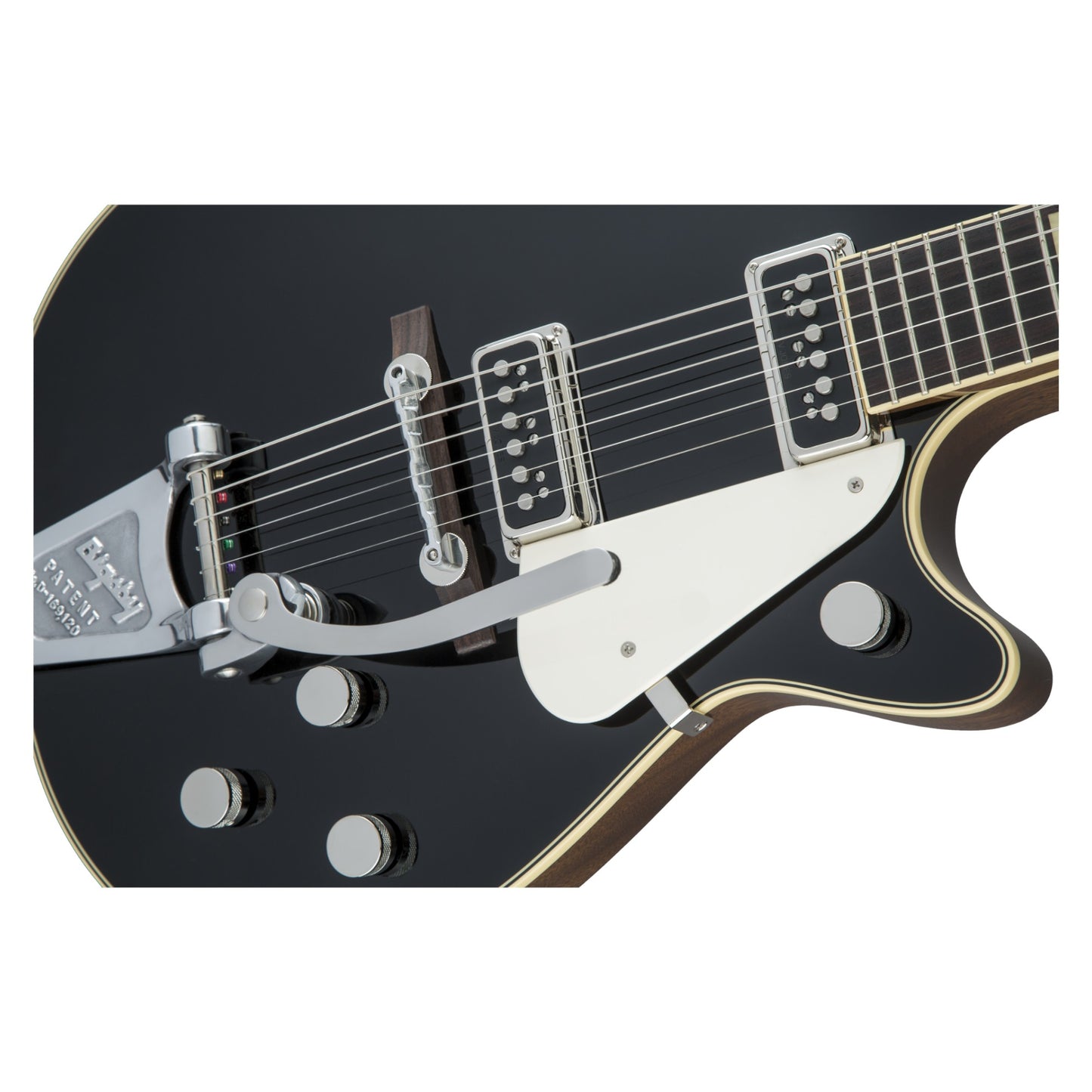Gretsch G6128T-53 Vintage Select 53 Duo Jet Electric Guitar w/Bigsby, Black