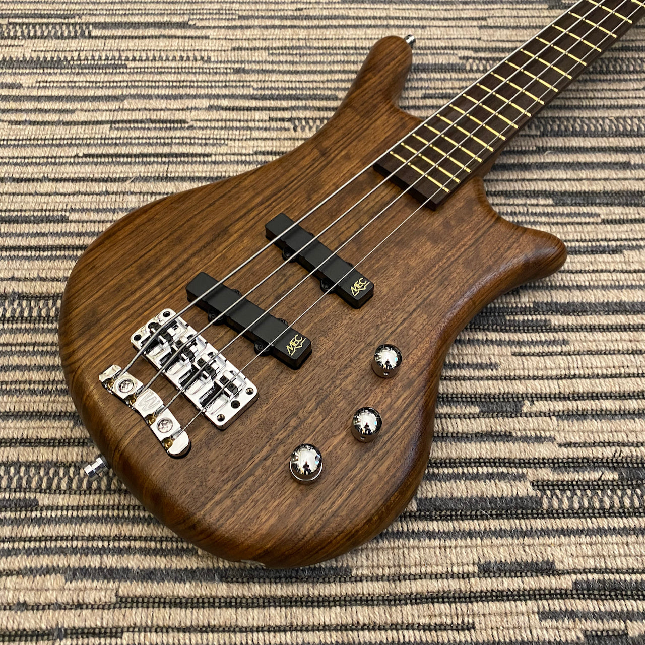 Warwick German Pro Series Thumb BO 4 String Bass, Natural Transparent Satin (2022) B-Stock