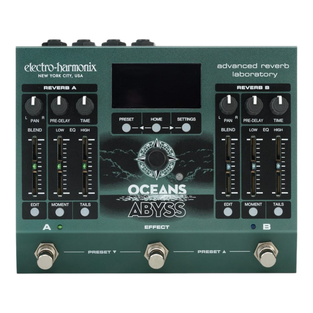 Electro-Harmonix Oceans Abyss Advanced Reverb Laboratory