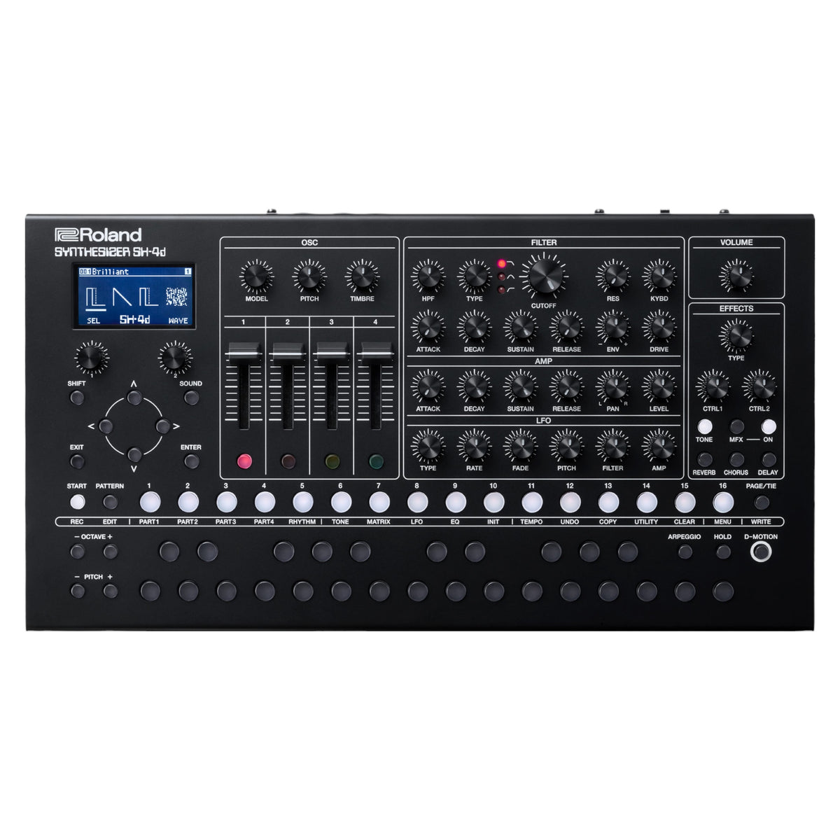 Roland String Synth Roland SH-4D Desktop Synthesizer – Z String Music