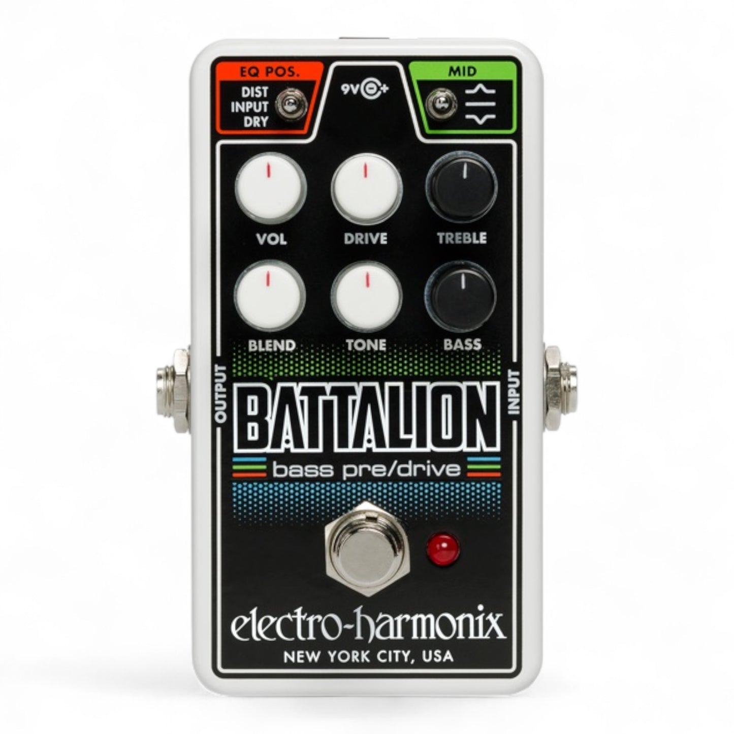 Electro-Harmonix Nano Battalion Bass Preamp and Overdrive
