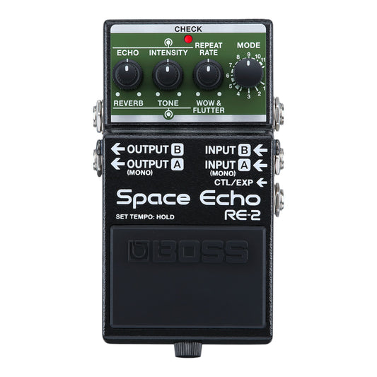 Boss RE-2 Compact Space Echo Delay Guitar Pedal